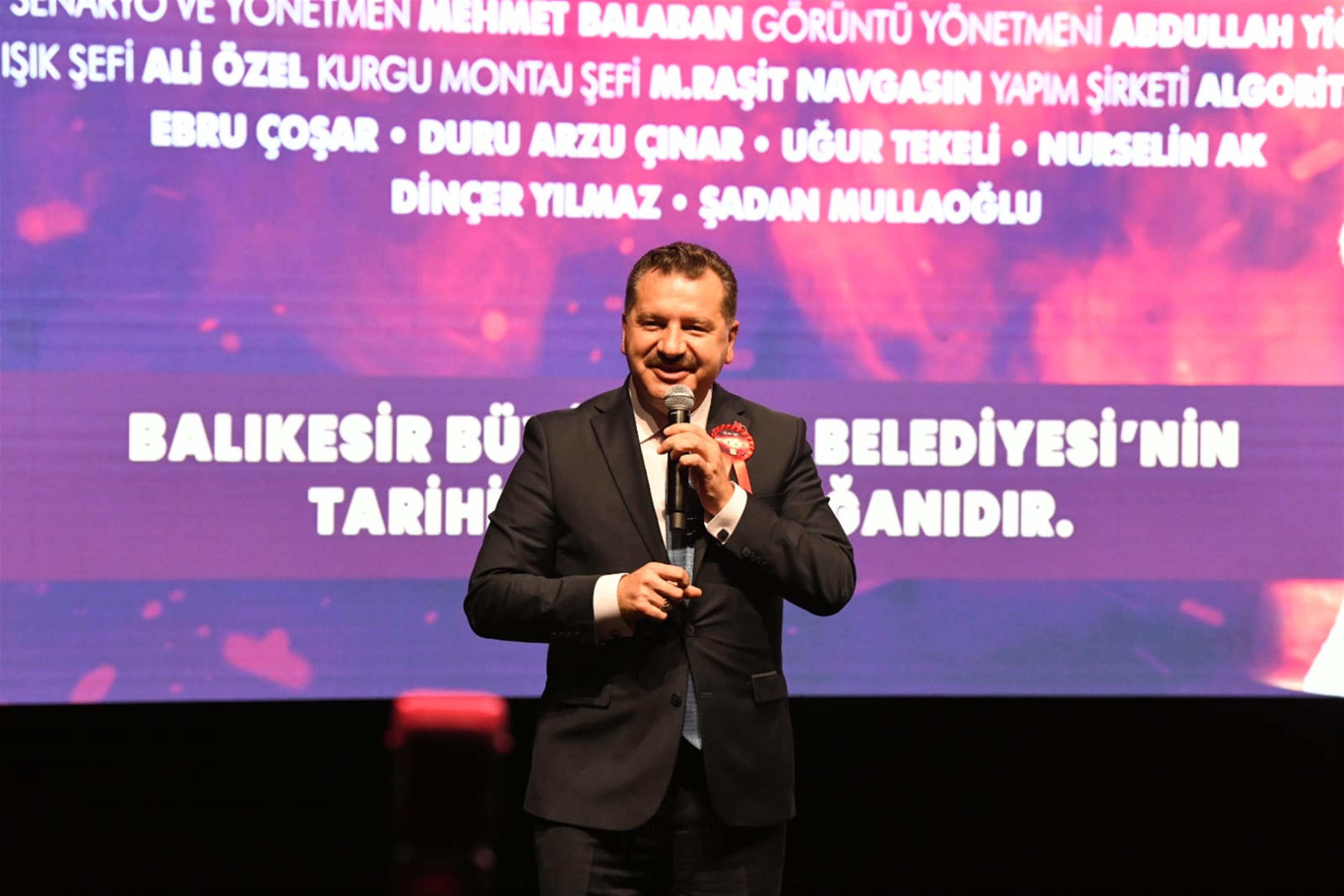  Balıkesir Büyükşehir Belediye Başkanı Yücel Yılmaz sağol tam