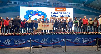 Sultangazi Belediyesi'nden amatör spor kulüplerine 1 milyonluk destek