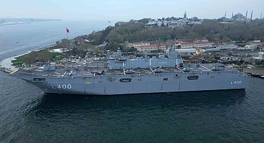 TCG Anadolu gemisini Ramazan Bayramı'nın ilk günün 16 bin 127 kişi ziyaret etti