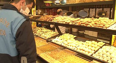 Ümraniye'de bayram öncesi pastanelere denetimler başladı