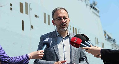 Bakan Kasapoğlu: "TCG'ye bugün itibarı ile 71 bin ziyaretçi söz konusu"