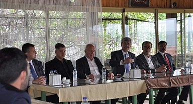 Beypazarı'nda Cumhur İttifakı basınla buluştu