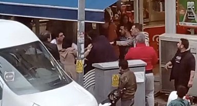 Bursa'da Gençlerin Kavgası Kamerada