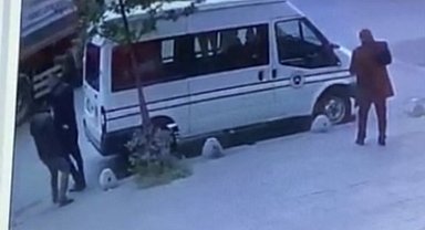 İstanbul'da hakimin omzuna tutunan adamı vurduğu anlar kamerada