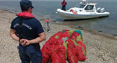 İzmir'de kaçak su avı operasyonu: 17 şahsa işlem