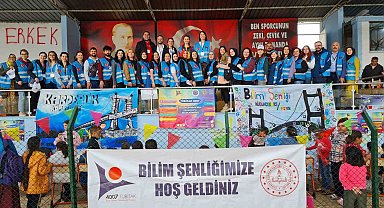 Küçükçekmece'den deprem bölgesine bilim köprüsü