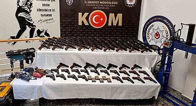 Yasa Dışı Silah İmal Ve Ticareti Yapan Şebeke Çökertildi
