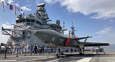 TCG Anadolu, içeriden görüntülendi