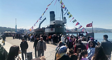 TCG Nusret Mayın Gemisi Bandırma'da