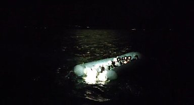 Ayvacık açıklarında 34 kaçak göçmen yakalandı