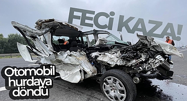 Dinlenme tesisine girmek isterken faciayı yaşadılar: 1’i ağır 3 yaralı