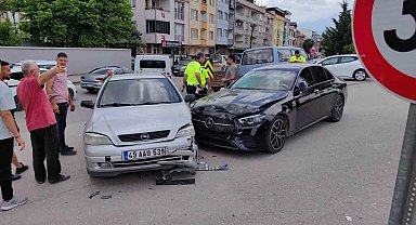 İnegölspor Başkanı Osman Sevim kaza yaptı