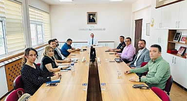 Orman Yangınları İle Mücadele Komisyon Toplantısı Yapıldı