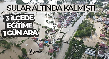 Samsun'da 3 ilçede eğitime ara