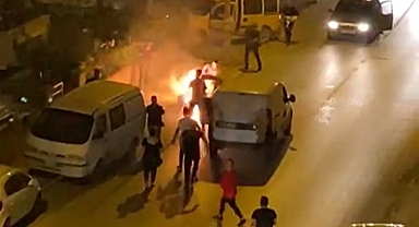 Sevgilisiyle Tartışan Şahıs Kendini Yaktı