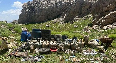 Van'da terör örgütüne ait çok sayıda mühimmat ele geçirildi