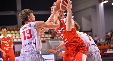 18 Yaş Altı Erkek Milli Basketbol Takımı, Avrupa Şampiyonası'na galibiyet ile başladı