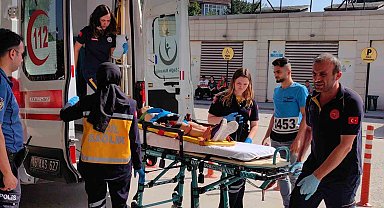 5 yaşındaki çocuk duvardan düşerek yaralandı