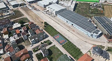 60 araçlık tır parkı hizmete girdi