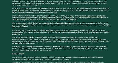Ali Ay'dan Bursaspor Başkanı Recep Günay'a sert cevap