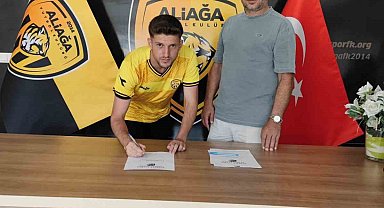 Aliağa FK, Kaan Özder'in sözleşmesini uzattı