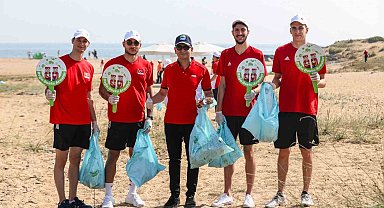 Aras Kargo ve TVF, kıyı temizliği etkinliği gerçekleştirdi