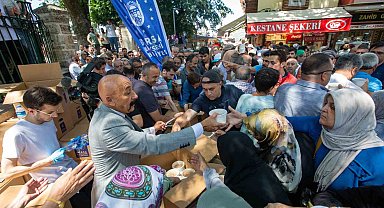 Aşure kazanları birlik için kaynadı