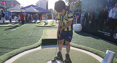 Bağcılar'da mini golf etkinliği düzenlendi