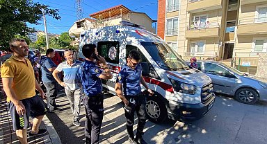 Balkona çektikleri profil yüksek gerilim hattına değdi: 2 yaralı