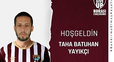 Bandırmaspor, Taha Batuhan İle 3 Yıllık Sözleşme İmzaladı