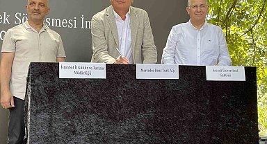 Bathonea Antik Kenti kazı çalışmalarının devamlılığı için imza töreni gerçekleştirildi