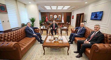 BBP Genel Başkanı Destici'den Bakan Işıkhan'a hayırlı olsun ziyareti
