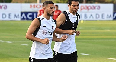 Beşiktaş'ta Amartey ve Onana, ilk antrenmanına çıktılar