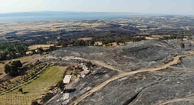 Çanakkale'deki orman yangını 52 saat sonra kontrol altına alındı