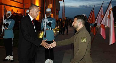 Cumhurbaşkanı Erdoğan ile Zelenski görüşmesi başladı