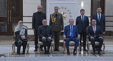 Cumhurbaşkanı Erdoğan, İran Büyükelçisi Habibollahzadeh'i kabul etti