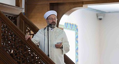 Diyanet İşleri Başkanı Erbaş'tan cuma hutbesinde 15 Temmuz vurgusu