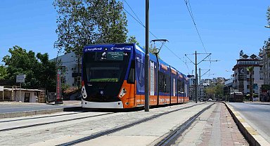 Doğu Garajı-Meydan arasındaki tramvay hattında 4 aylık onarım çalışması