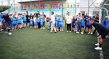Eyüpsultan Belediyesinin Yaz Spor Okulları açılış etkinliği gerçekleştirildi