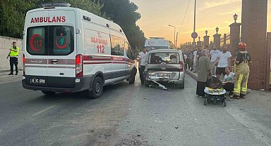 Eyüpsultan'da trafik kazası: 3 yaralı