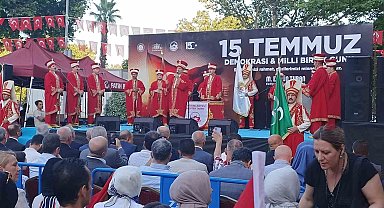 Fatih Saraçhane Parkı'nda "15 Temmuz Demokrasi ve Milli Birlik Günü" anma programı