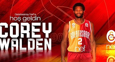 Galatasaray Nef, oyun kurucu Corey Walden'ı 1+1 yıllığına kadrosuna kattı