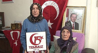 İki oğlu ve damadını 15 Temmuz'da şehit veren Muzaffer ninenin acısı 7 yıldır dinmiyor