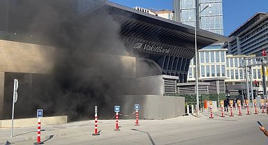 İstanbul Finans Merkezi'nde yangın