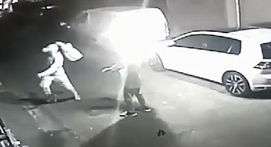 İstanbul'da kuaföre molotoflu saldırı kamerada
