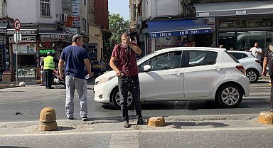 İstanbul'da sıcaktan bunalanlar başlarından aşağı soğuk su dökerek serinledi
