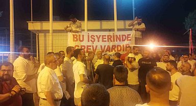İzmir'de metro ve tramvay çalışanları greve gitti
