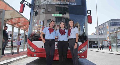 İzmir'in kadın otobüs şoförlerinden herkes memnun