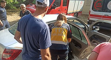 Kayalıklardan düşen yaşlı adam kurtarıldı