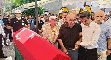 Komşusu tarafından öldürülen emniyet bekçisi defnedildi